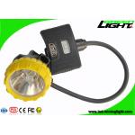 IP68 Mining Cap Lights 15000lux Semi Corded 3.7V 450mA 6.8Ah Panasonic Battery for sale