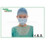 Approved UKCA/MDR CE/FDA With Tie-On Nonwoven Disposable Face Mask For Medical Environment for sale