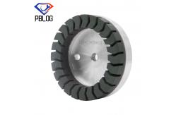 China Straight Line High Speed Good Quality Segmented Cup Shape Resin Grinding Wheel supplier