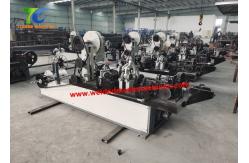 China Security Double Strand Barbed Wire Making Machine 3 Inch Space 1.2T supplier