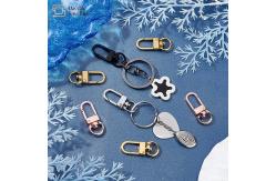 China Metal Lobster Swivel Clasp , Lanyard Spring Snap Hooks For Diy Bag Keychain supplier