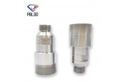 China Hot Sale Manufacture Threaded Helical Diamond Hole Saw Drill Bit supplier