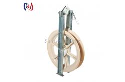 China Conductor Wire Rope Pulley Block Transmission Line Stringing Blocks supplier