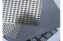 China ASTM Round Hole Deacorative metal 316 304 201 perforated stainless steel sheet supplier
