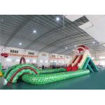 Funny Aqua Park Slide , Inflatable Water Park Equipment CE UL Certificated for sale