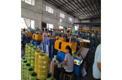 China Low Noise Wire Extrusion Machine , Single Screw UAE Power Cable Extruder Machine supplier