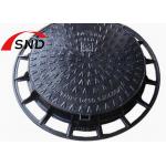 Round D400 Anodic Oxidation Ductile Iron Manhole Cover Spray Paint