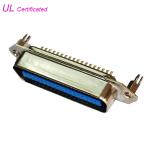 DDK 14 24 36 50 64Pin Male Centronic Solder Contacts Connector With board lock for sale