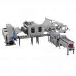 Automatic heat shrinking large roll maxi paper towel rewinding cutting packing machine Production Line for sale