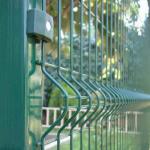 Razor Welded Wire Mesh Fence Panels In 6 Gauge Airport Security Perimeter for sale
