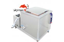 China 3600 Watt Ultrasonic Parts Cleaner 360L Heat Exchanger Rust Dust Grease Removing supplier