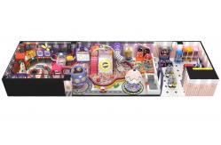 China Attractive Indoor Soft Playground Equipment Naughty Castle Paradise For Game Center supplier