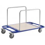 150KGS 4 Castor Small Board Trolley Material Handling Equipment Fabrication for sale
