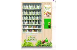China Unmanned Service Automatic Fresh Salad Vending Machine With Lift System supplier