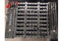 China En124 D400 Square Ductile Cast Iron Gully Sewer Grate For Drainage System supplier