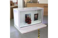 China Wireless Transparent LCD Screen Full HD Video And Picture Support supplier