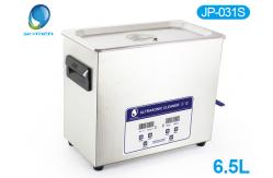 China Digital Transducer Benchtop Ultrasonic Cleaner 6.5L Lab Automatic Instruments supplier