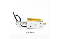China DC12V 35mm Stroke Push Pull Open Frame Solenoid Electromagnet supplier