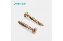 China High Strength 30mm Chipboard Screws Durable Hardware For Knockdown Furniture supplier
