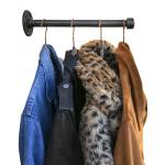Functional Design Multifunctional Iron Pipe Wall Hook Storage Holders Racks Solution for sale