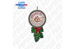 China Double Sided Print 3D Red Ribbon Merchandising Shelf supplier