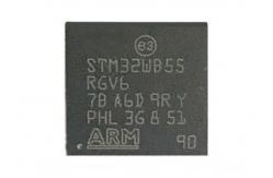 China 6dBm Microcontroller MCU STM32WB55RGV6 68VFQFN Dual Core Multiprotocol Wireless MCU supplier