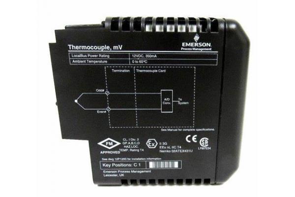VE4003S5B1 DeltaV 8 Channel Thermocouple Terminal Block