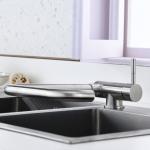 Concealed Folding Kitchen Water Faucets Handy Operation Sink Tap ODM