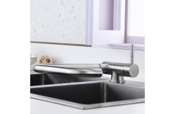 China Concealed Folding Kitchen Water Faucets Handy Operation Sink Tap ODM supplier