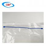 Soft PE Transparent Waterproof Fluid Collection Pouch For Operating Room