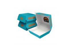 China Custom Hamburger Boxes with Customized Design and Eco-Friendly Kraft Paper supplier