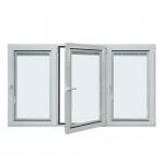 Upvc More Than 10 Years Double Glazed Casement Window for sale