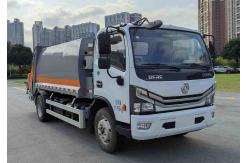 China Dongfeng Rear Loader with Hydraulic Compression Garbage Compactor Truck supplier