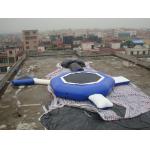 0.9mm PVC Inflatable Water Boucer, Trampoline With Slide, inflatable Trampoline
