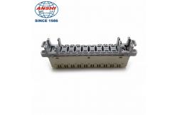 China PC Material 110 Terminal Block Highband 10 Pair Module White Body Grey Base supplier