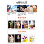 13L 9L Three Head Yogurt Ice Cream Machine Floor Standing