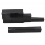 ASTM OD 600mm Black Steel Box Section 5.8m Galvanized Square Tube for sale
