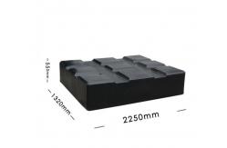 China Custom Rotomolding PE Pontoon Floating Dock Passenger Transport Yacht Marina Pontoon supplier