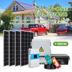 Commercial Complete Solar Roof Mounting Kit Off Grid Inverter 20kw for sale