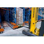 Nanjing Warehouse storage racking supplier / heavy duy metal radio shuttle pallet racking system for sale