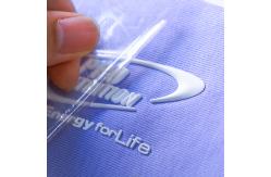 China Custom Multiple 3d Silicone Heat Transfer Label For Clothing Use supplier