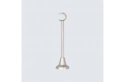 China 28mm Crystal Finial Extendable Metal Curtain Rod Set Adjustable Length supplier