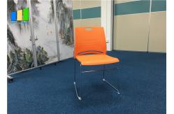 China Polypropylene Plastic Office Visitor Chair Customized Stackable Training Chairs supplier