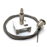 XTSC Track Ceiling Light Suspension Kit Wire Cable Gripper With Aluminum Panel Clip for sale
