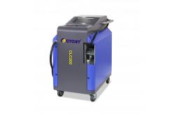 China 500W Laser Cleaning Machine Plastic Injection Molding Alum Metal Rust Remover Machine supplier