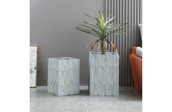 China Stunning Garden With Our Durable Fiber Clay Planters  D440*390MM supplier