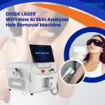 AI Intelligent Skin Analysis System Diode Laser Hair Removal Machine 4-Wave Diode Laser for sale