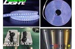 China Warm White Led Flexible Tape Light , Waterproof Led Strip Lights Over Current Protection supplier