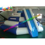 Funny Game Inflatable Pool Toys 0.9mm PVC Climbing Slide For Sea for sale