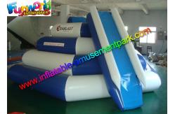 China Funny Game Inflatable Pool Toys 0.9mm PVC Climbing Slide For Sea supplier